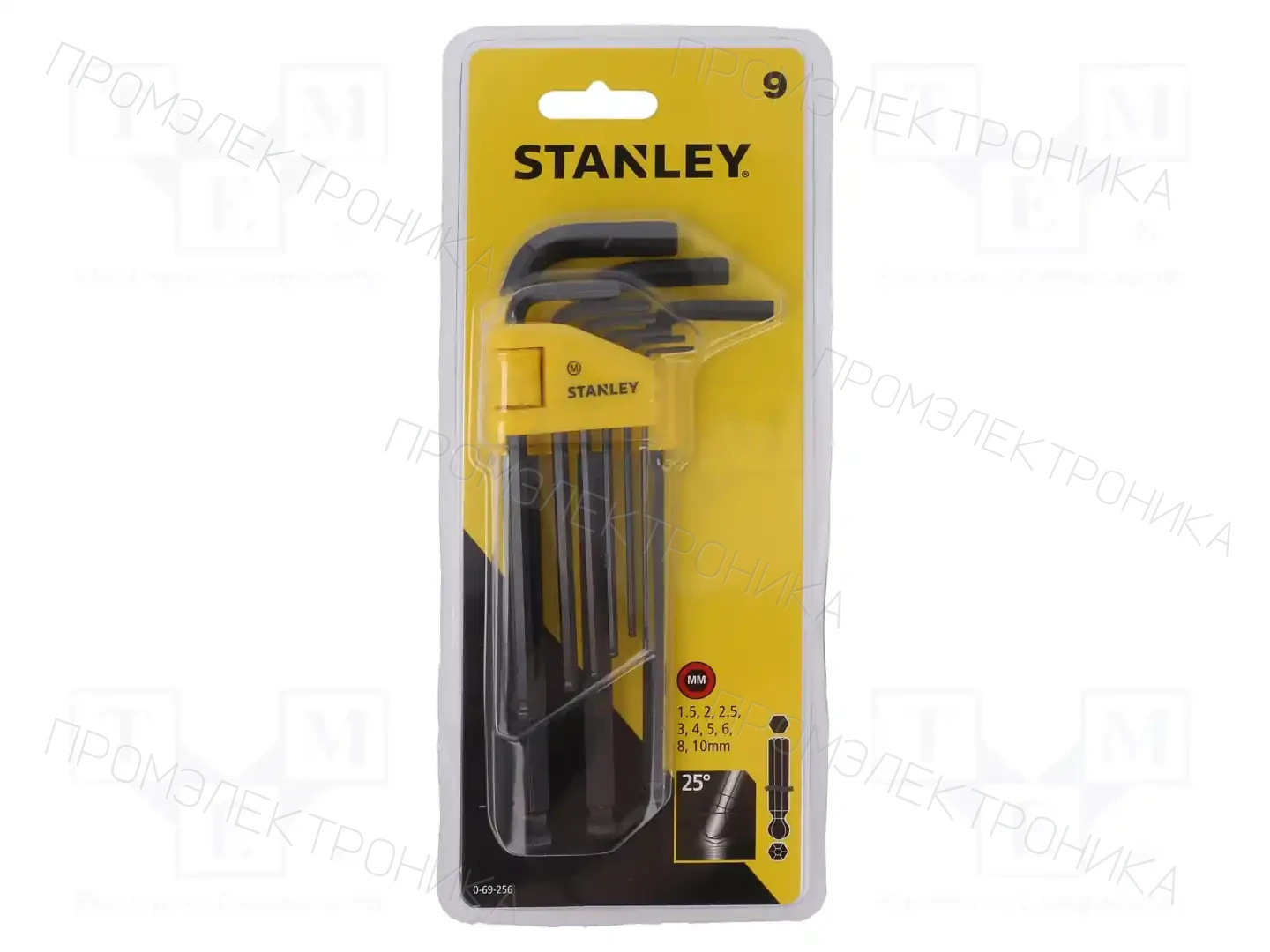 STANLEY 0-69-256 — Шестигранные и звездообразные ключи