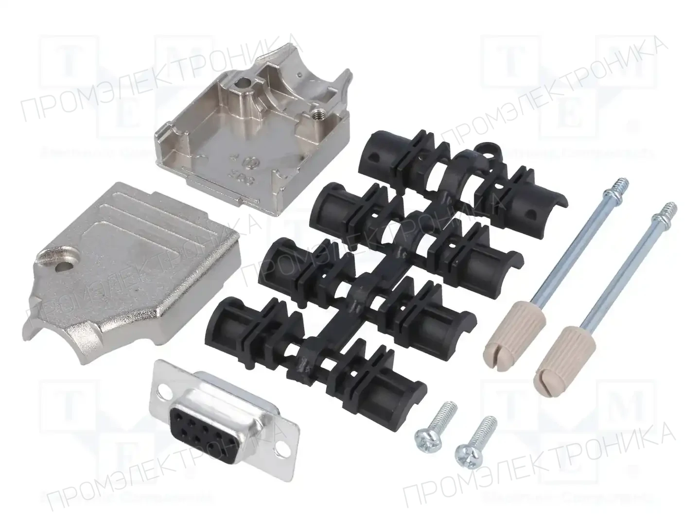 MH CONNECTORS MHDTZK9-DB9S-K — Комплектные штекеры D-Sub