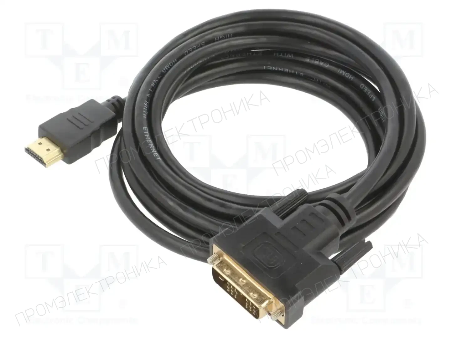 LANBERG CA-HDDV-10CC-0030-BK — Кабели и адаптеры HDMI, DVI, DisplayPort