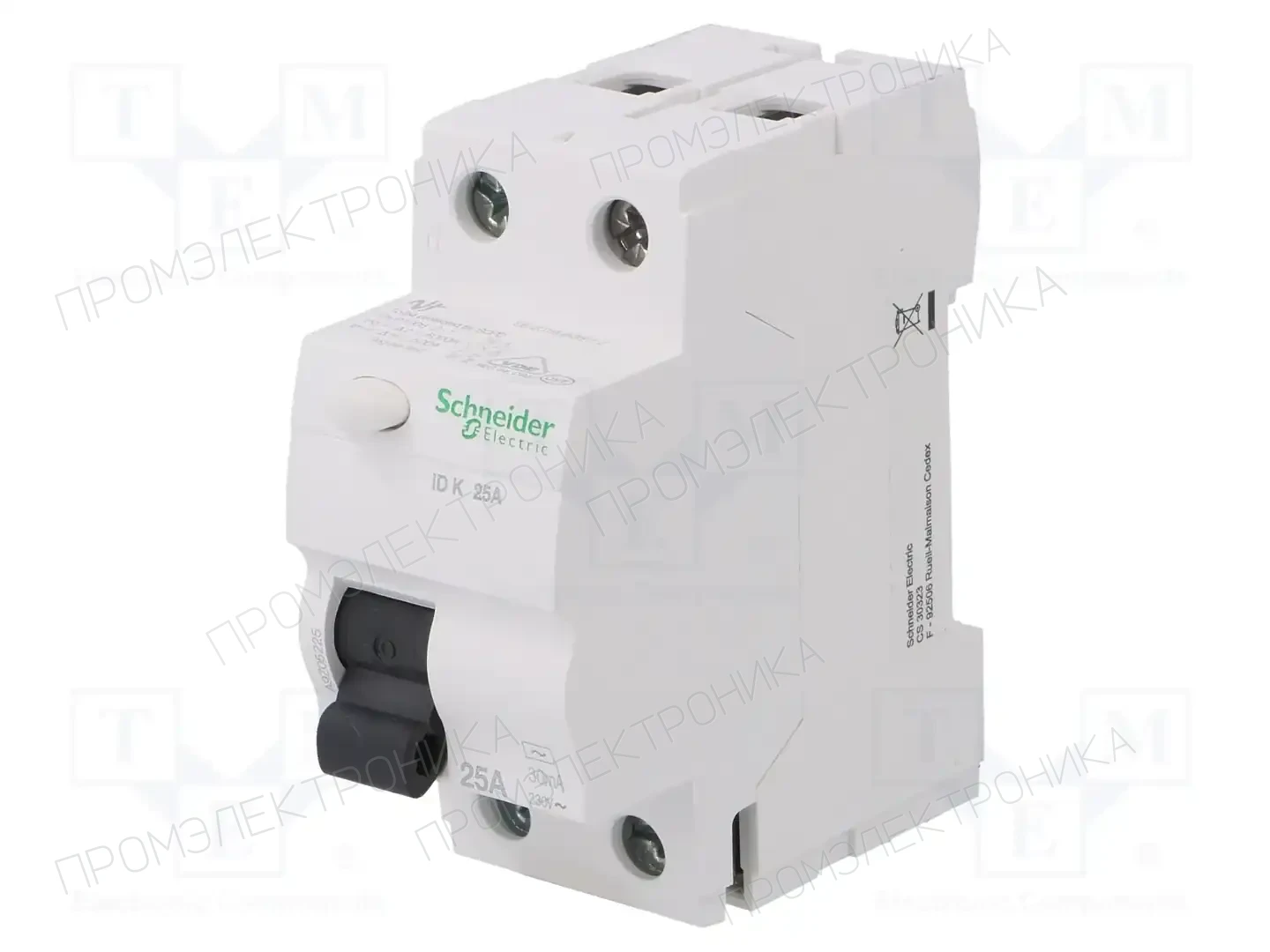 SCHNEIDER ELECTRIC A9Z05225 — Дифференциальные выключатели