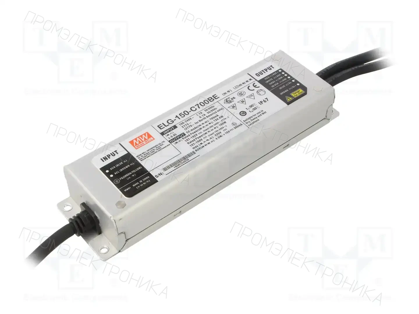 MEAN WELL ELG-150-C700BE — Блоки питания для LED
