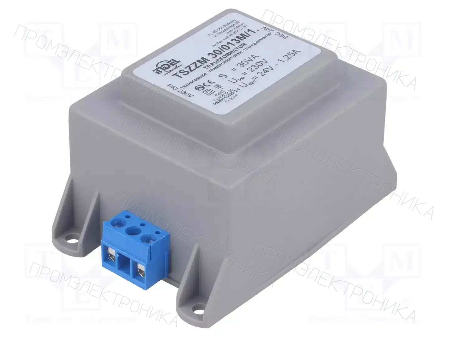 INDEL TSZZM 30/013M/1 — Трансформаторы с креплением