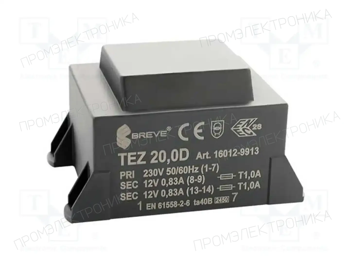 BREVE TUFVASSONS 16012-9913 — Трансформаторы PCB