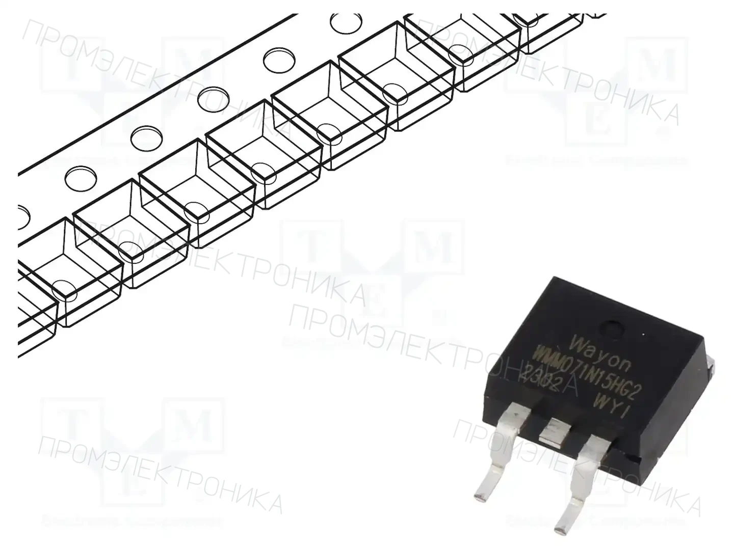 WAYON WMM071N15HG2 — Транзисторы с каналом N SMD