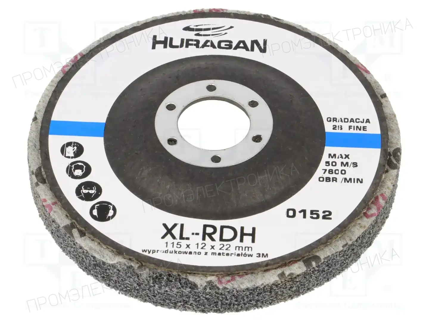 HURAGAN XL-RDH 2S FIN 115X 12X 22MM — Диски для резки и шлифовки