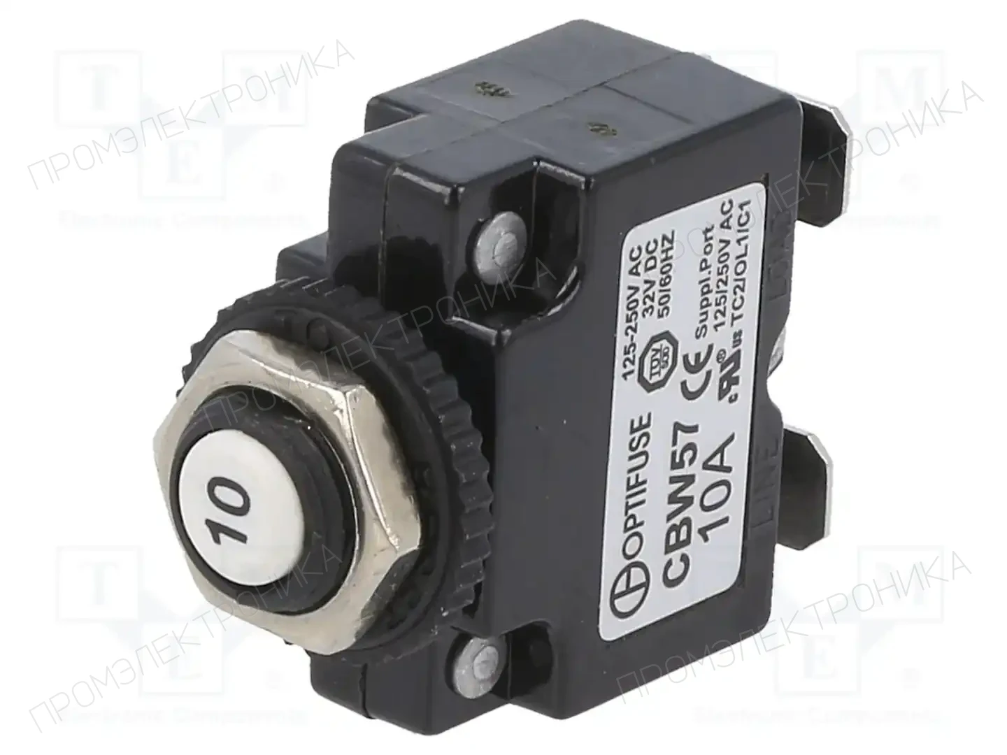 OPTIFUSE CBW57-PB-10A-5X — Предохранители термические