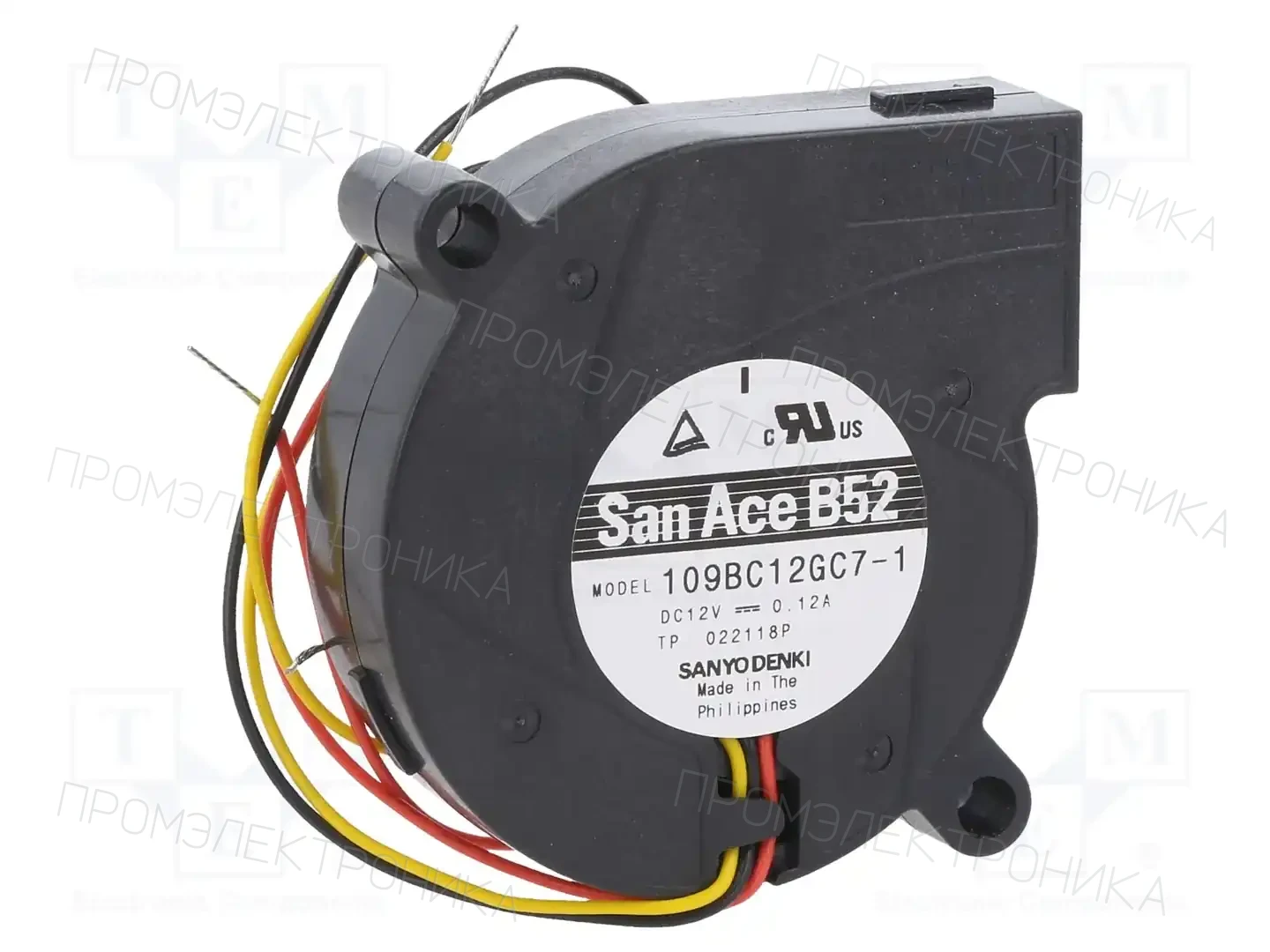 SANYO DENKI 109BC12GC7-1 — Вентиляторы DC 12V