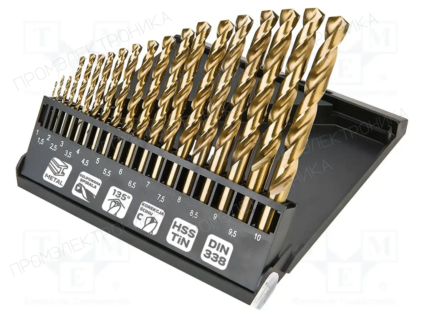 NEO TOOLS 57-199 — Наборы сверл