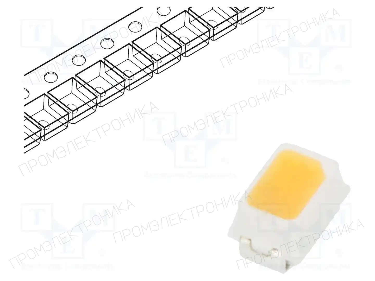 REFOND RF-W30TK14DS-EC-Y — Светодиоды SMD белые