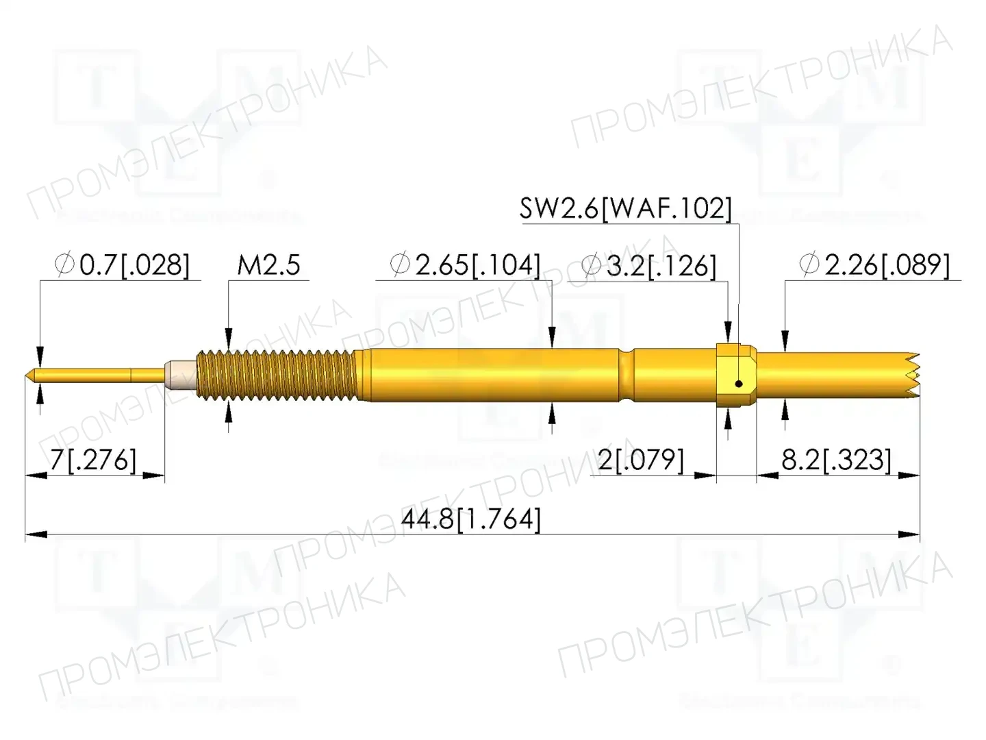 INGUN DPS-465-0007 — Измерительные щупы