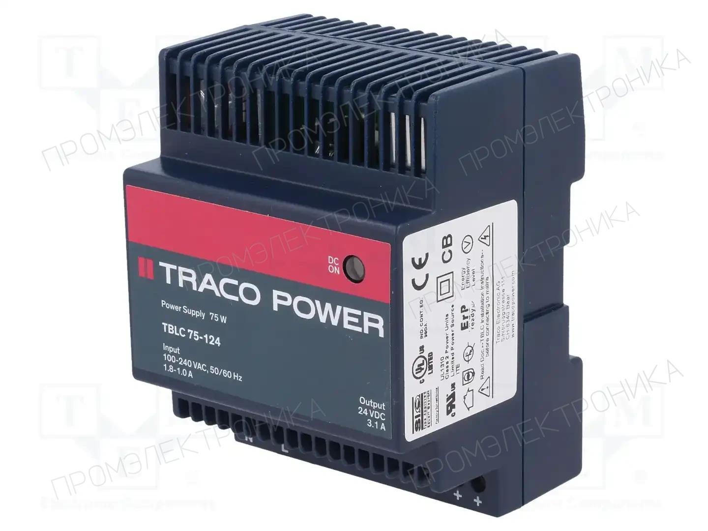 TRACO POWER TBLC 75-124 — Блоки питания на DIN-рейку
