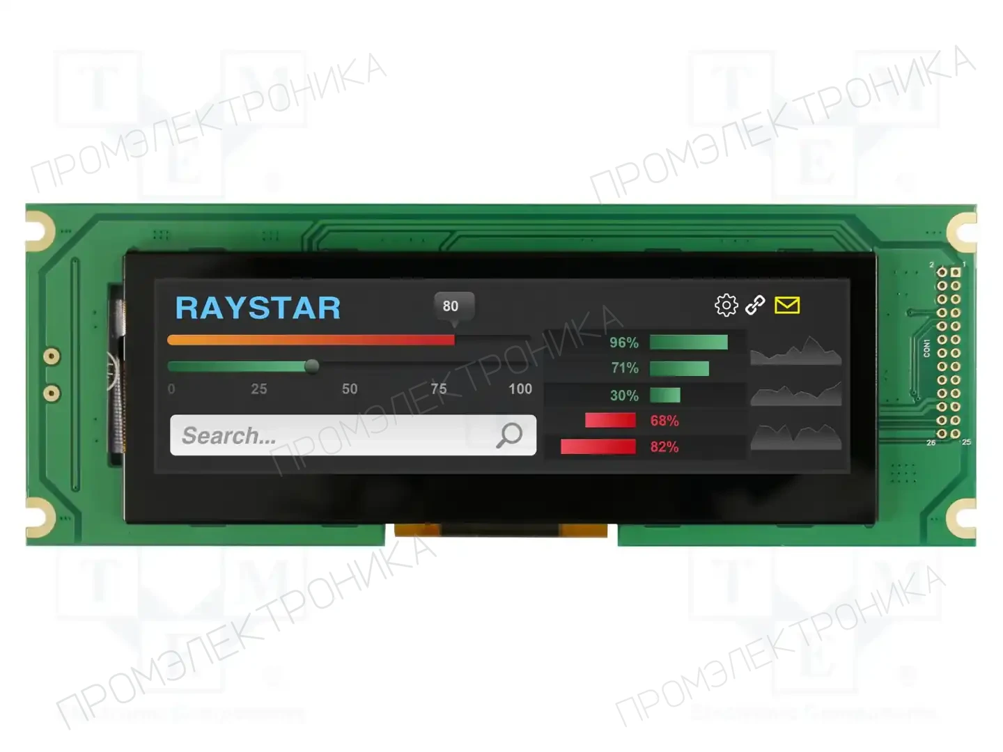 RAYSTAR OPTRONICS RFS520Q-EZW-DBN — Дисплеи TFT