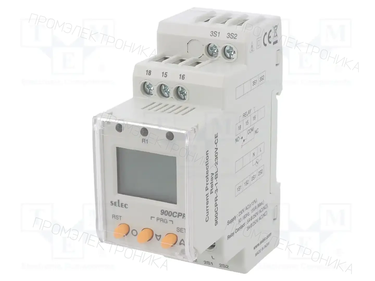SELEC 900CPR-3-1-BL-230V-CE — Панельные цифровые измерители - прочие