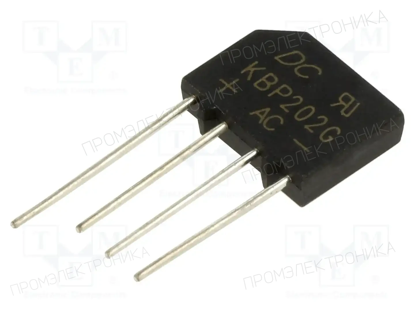 DC COMPONENTS KBP202G — Однофазные мосты диодные плоские