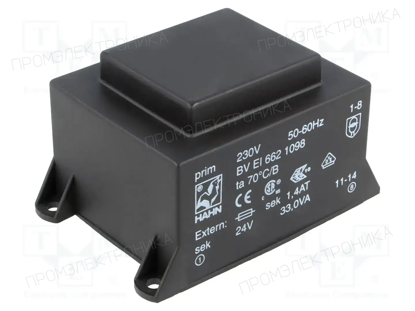 HAHN BV EI 662 1098 — Трансформаторы PCB