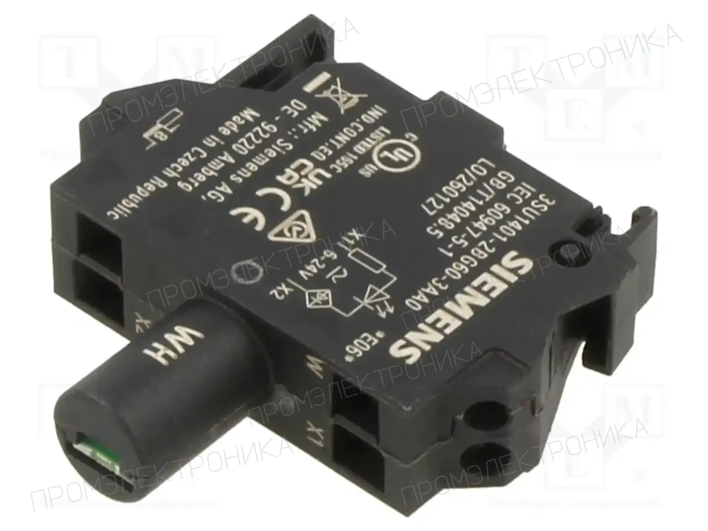 SIEMENS 3SU1401-2BG60-3AA0 — Панельные аксессуары стандартные
