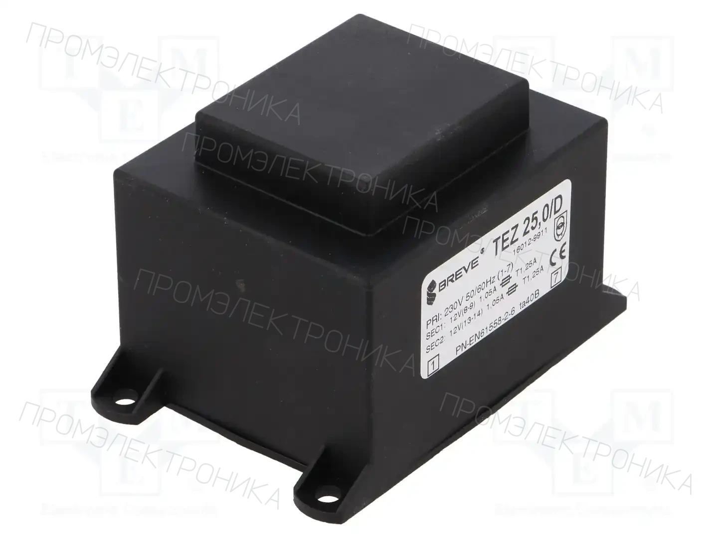 BREVE TUFVASSONS 16012-9911 — Трансформаторы PCB
