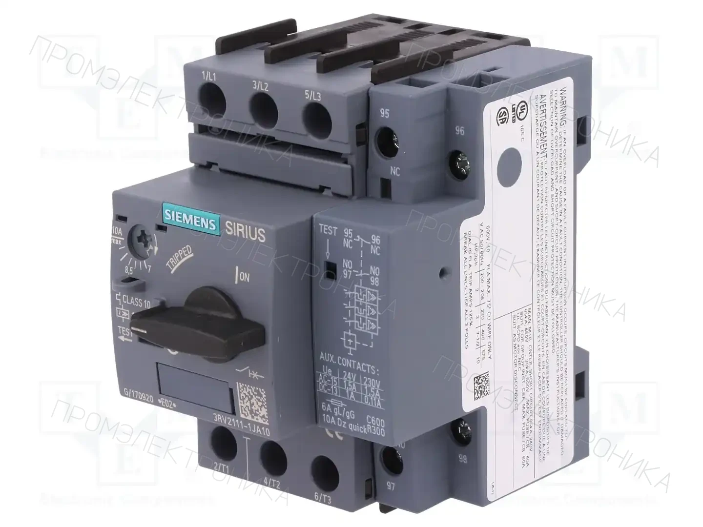 SIEMENS 3RV2111-1JA10 — Выключатели двигательные