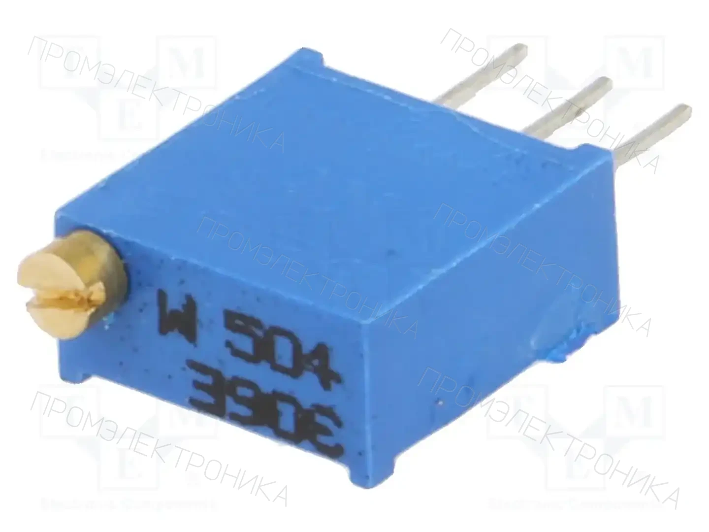 SR PASSIVES T910W-500K — Потенциометры THT многооборотные 3/8 дм