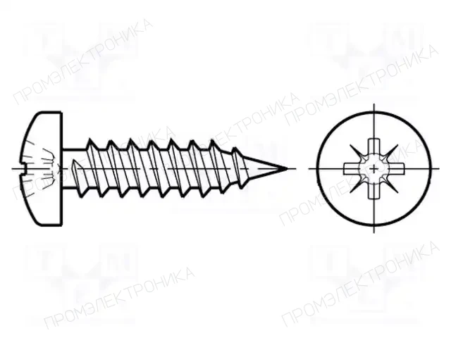 BOSSARD 3061523 — Шурупы