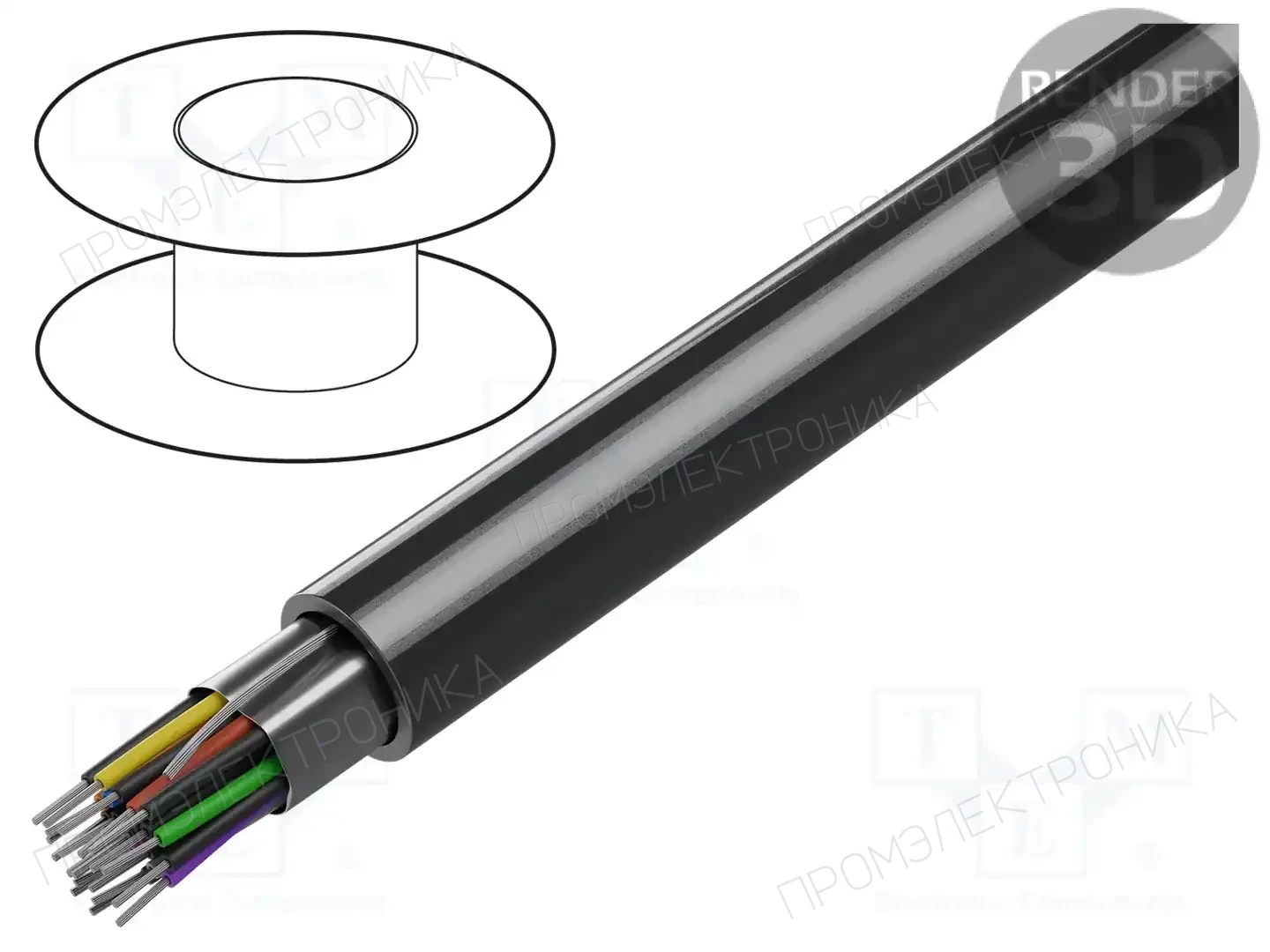 BELDEN 1425A 0601000 — Провода для последовательных шин