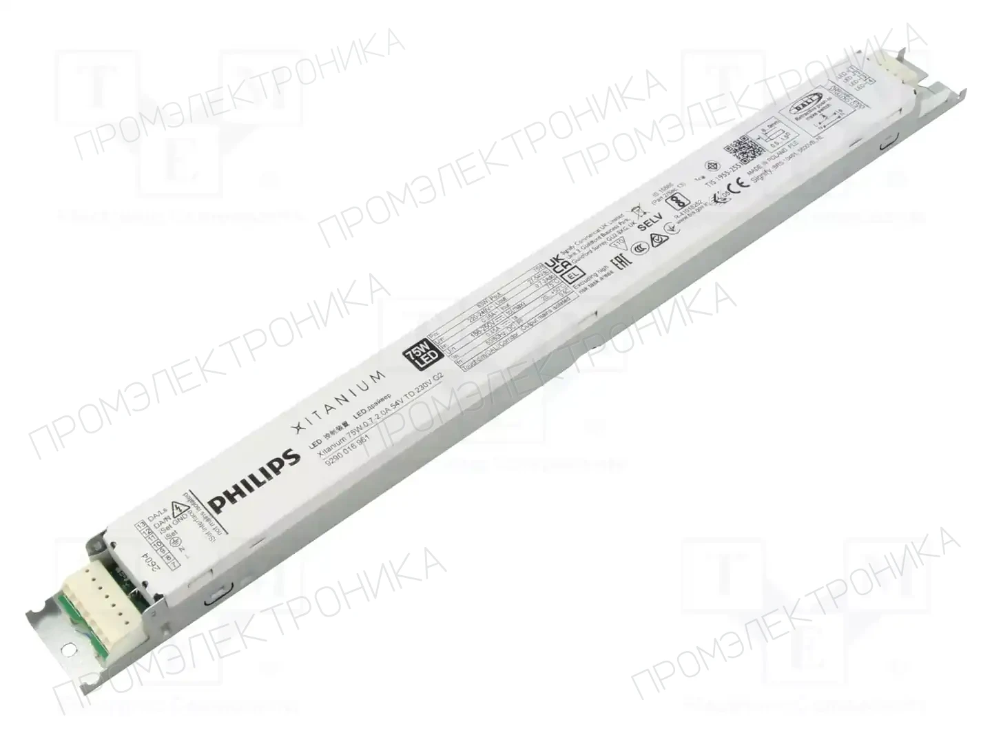 PHILIPS XITANIUM 75W 0.7-2.0A 54V TD 230V G2ISET — Блоки питания для LED