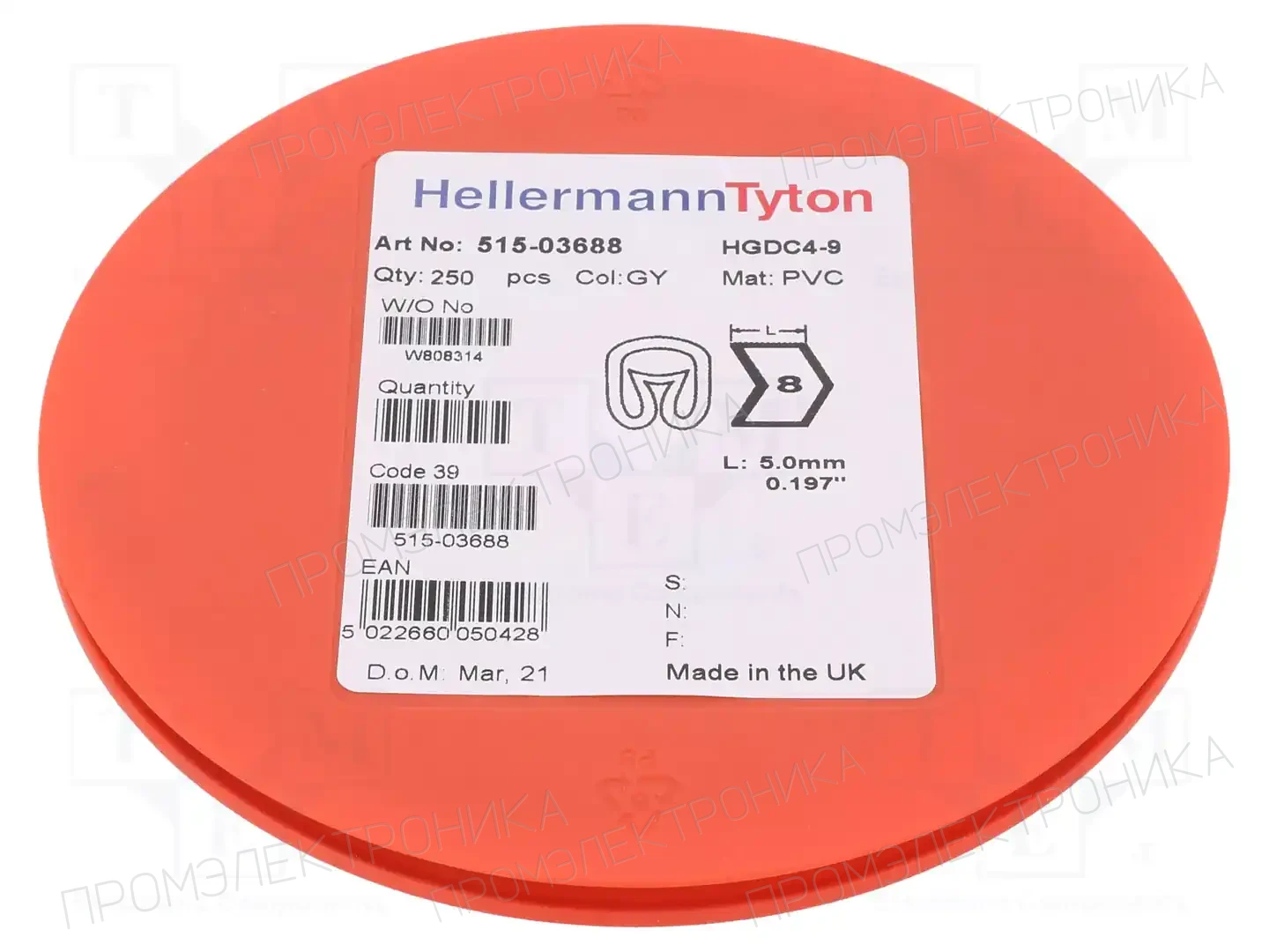 HELLERMANNTYTON 515-03688 — Маркеры проводов