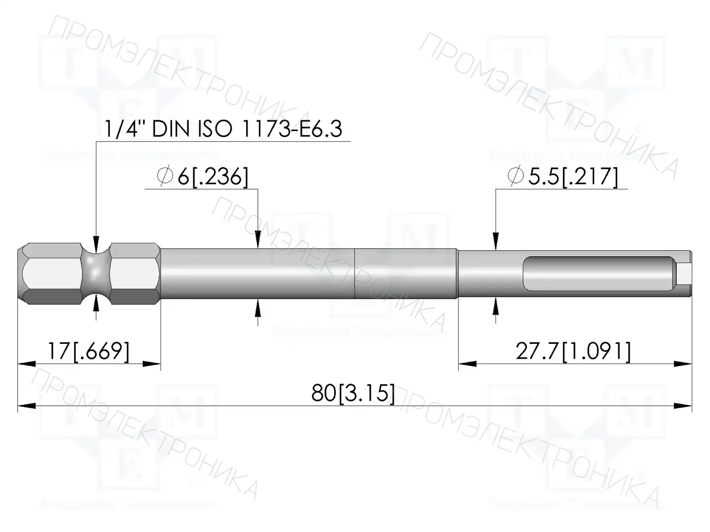 INGUN BIT-HSS-150M — Инструменты для установки и извлечения