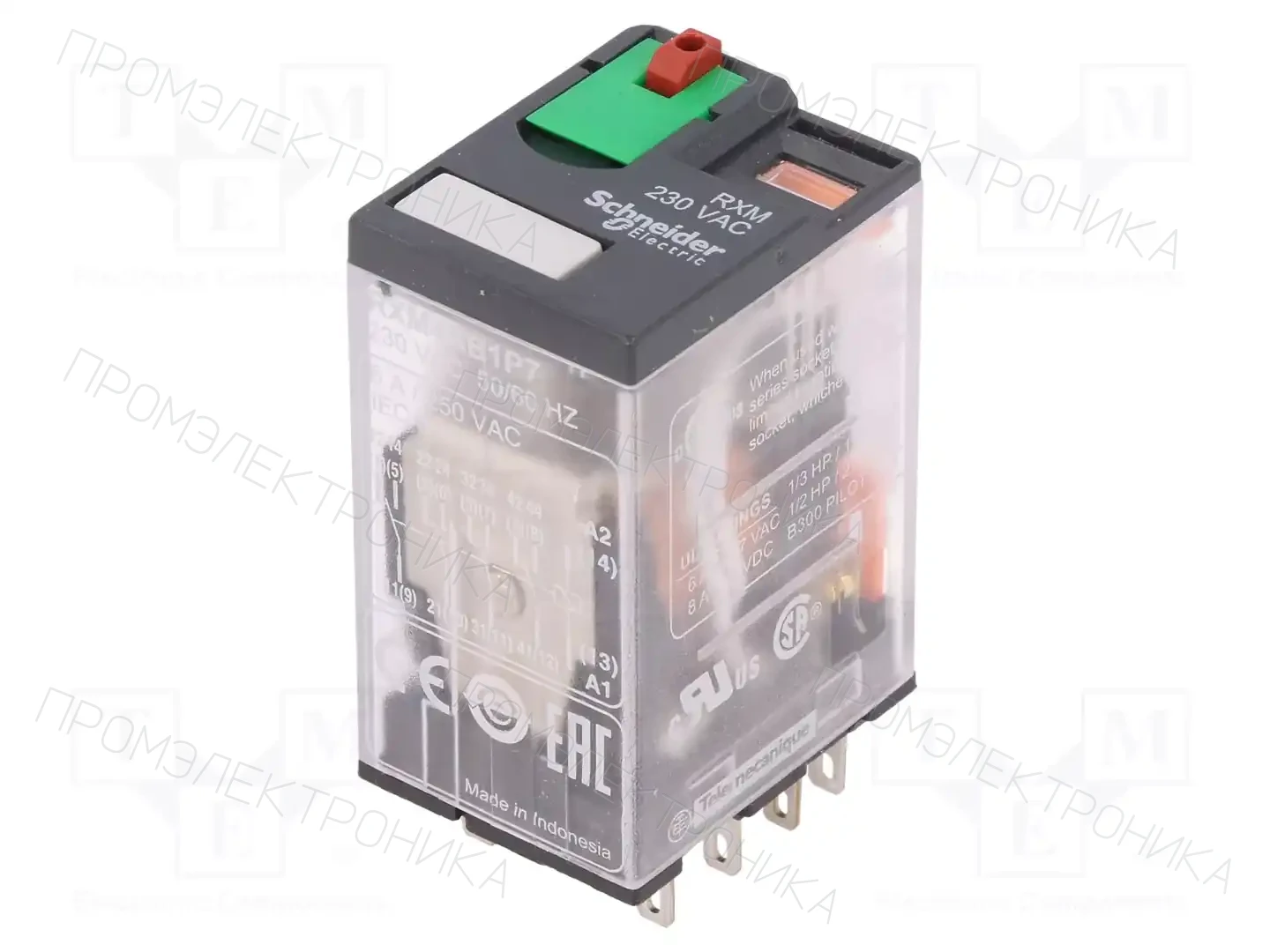 SCHNEIDER ELECTRIC RXM4AB1P7 — Реле электромагн. промышленные