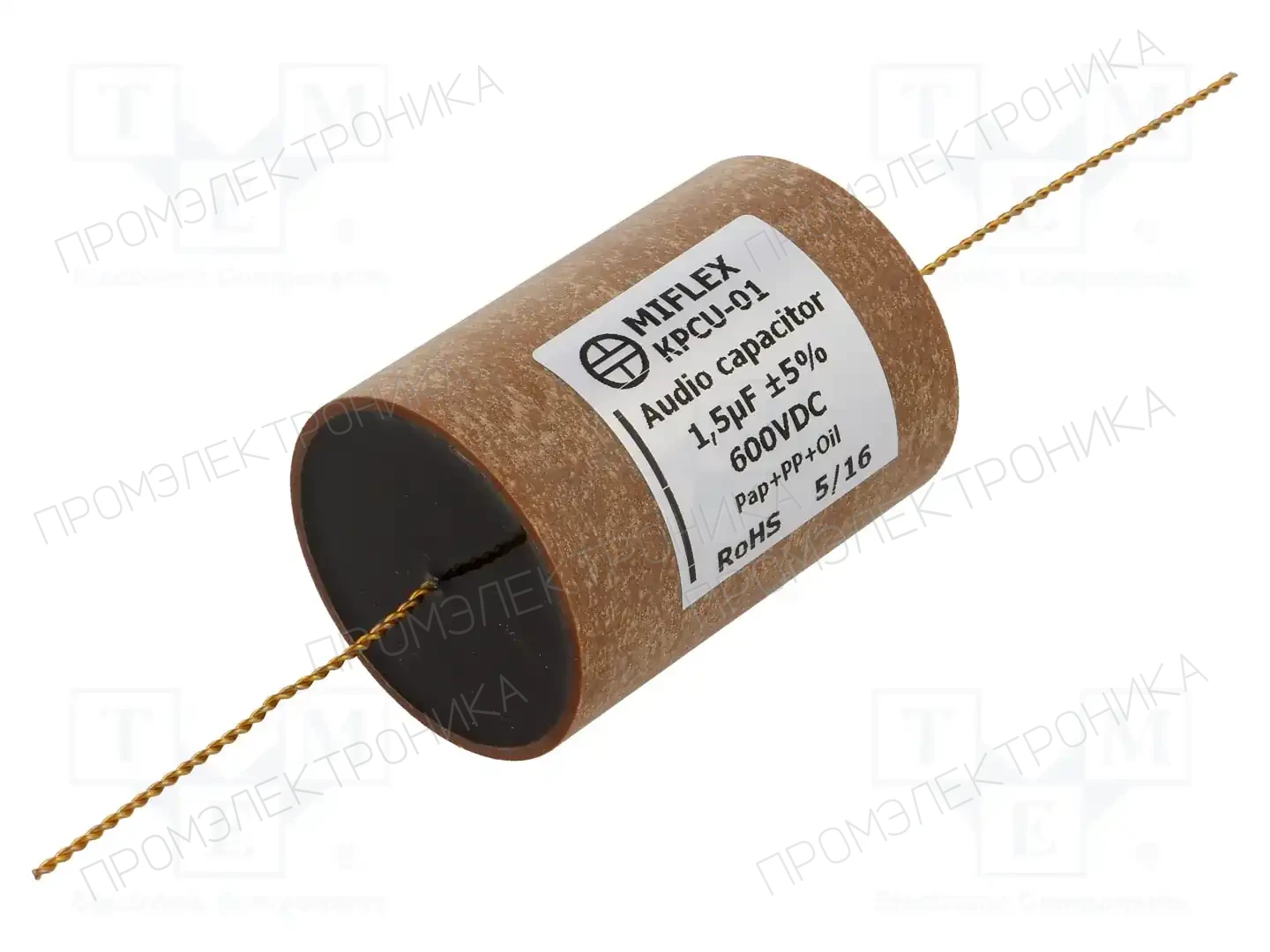 MIFLEX SOLUTIONS KPCU01H515J — Полипропиленовые конденсаторы аудио