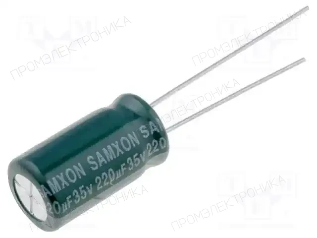 SAMXON EGF227M1VF16RR — Конденсаторы электролитические THT