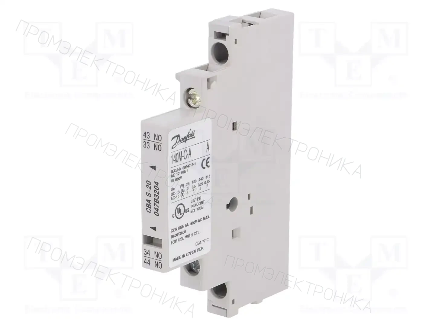 DANFOSS CBA S 20 — Выключатели двигательные