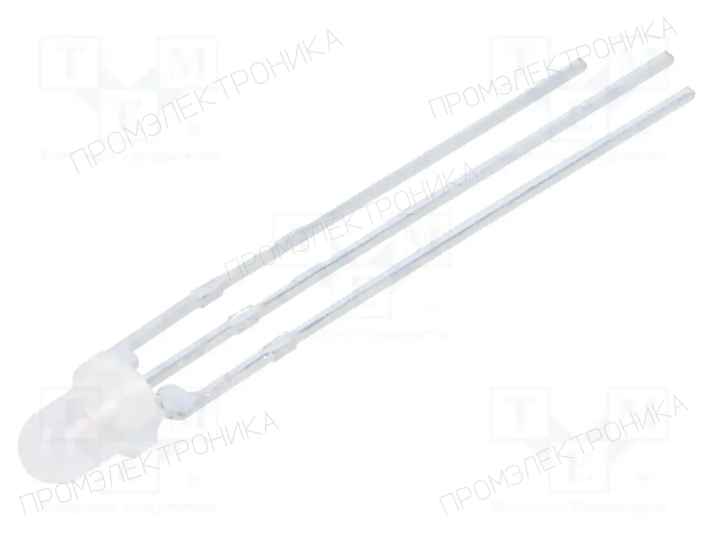 KINGBRIGHT ELECTRONIC L-3VEGW — Круглые светодиоды THT