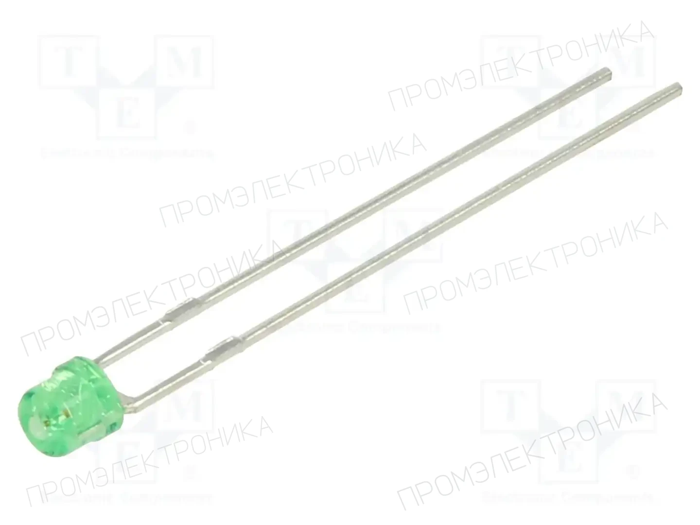 KINGBRIGHT ELECTRONIC L-1334GT — Круглые светодиоды THT