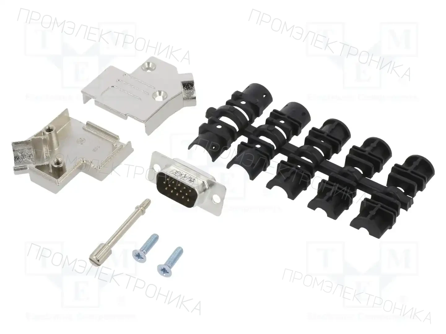 AMPHENOL COMMUNICATIONS SOLUTIONS L17D45ZK09+L717HDE15P — Комплектные штекеры D-Sub