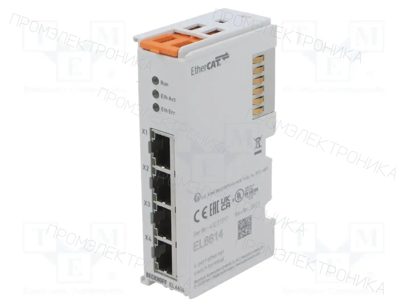 Beckhoff Automation EL6614 — Системы и модули ввода/вывода (I/O)