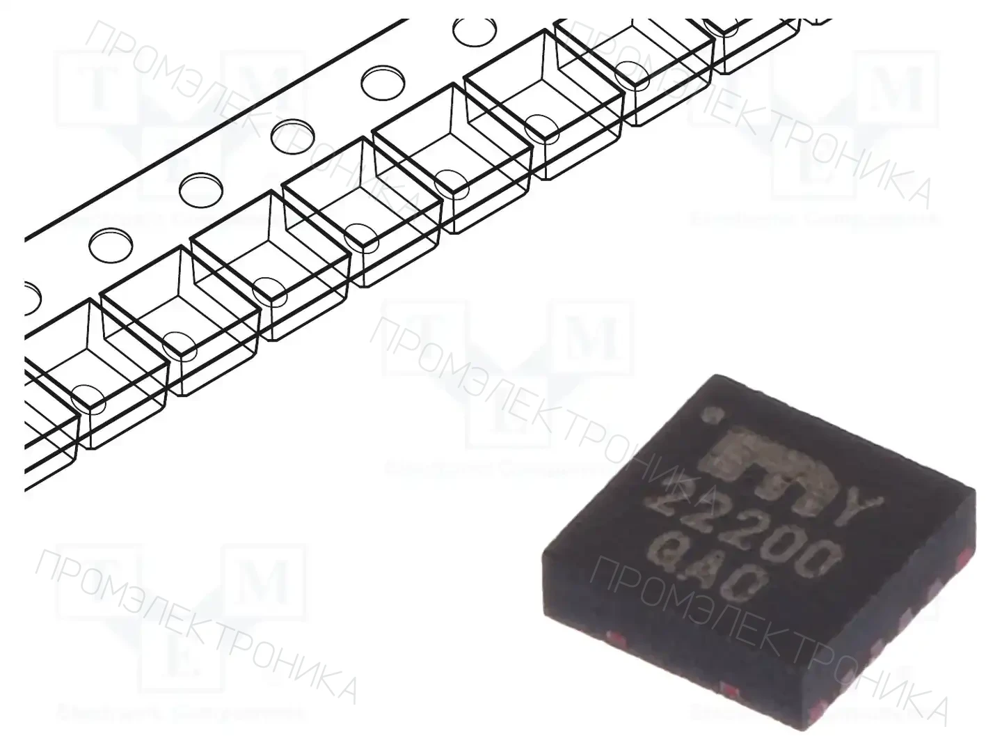 Microchip Technology MIC22200YML-TR — Регуляторы напряжения - микросхемы DC/DC