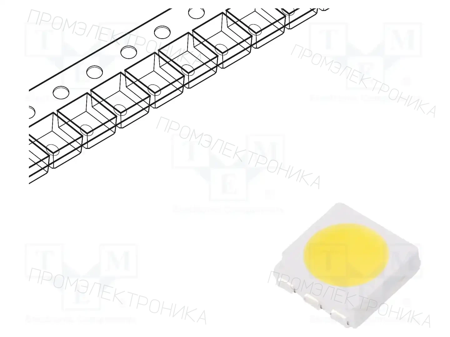 REFOND RF-45HA50DS-EE-Y — Светодиоды SMD белые