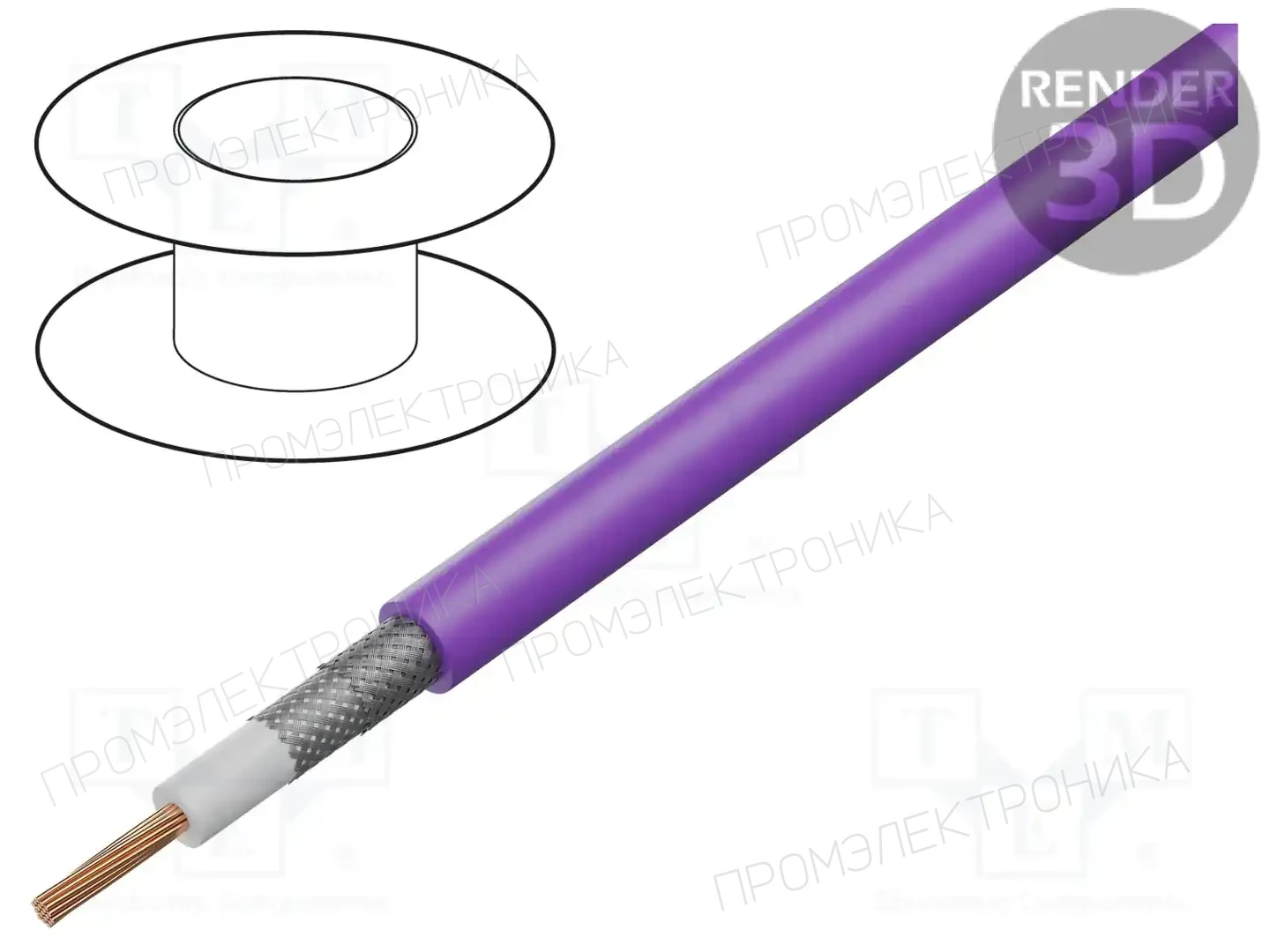 BELDEN 1505F Z4B1000 — Провода коаксиальные