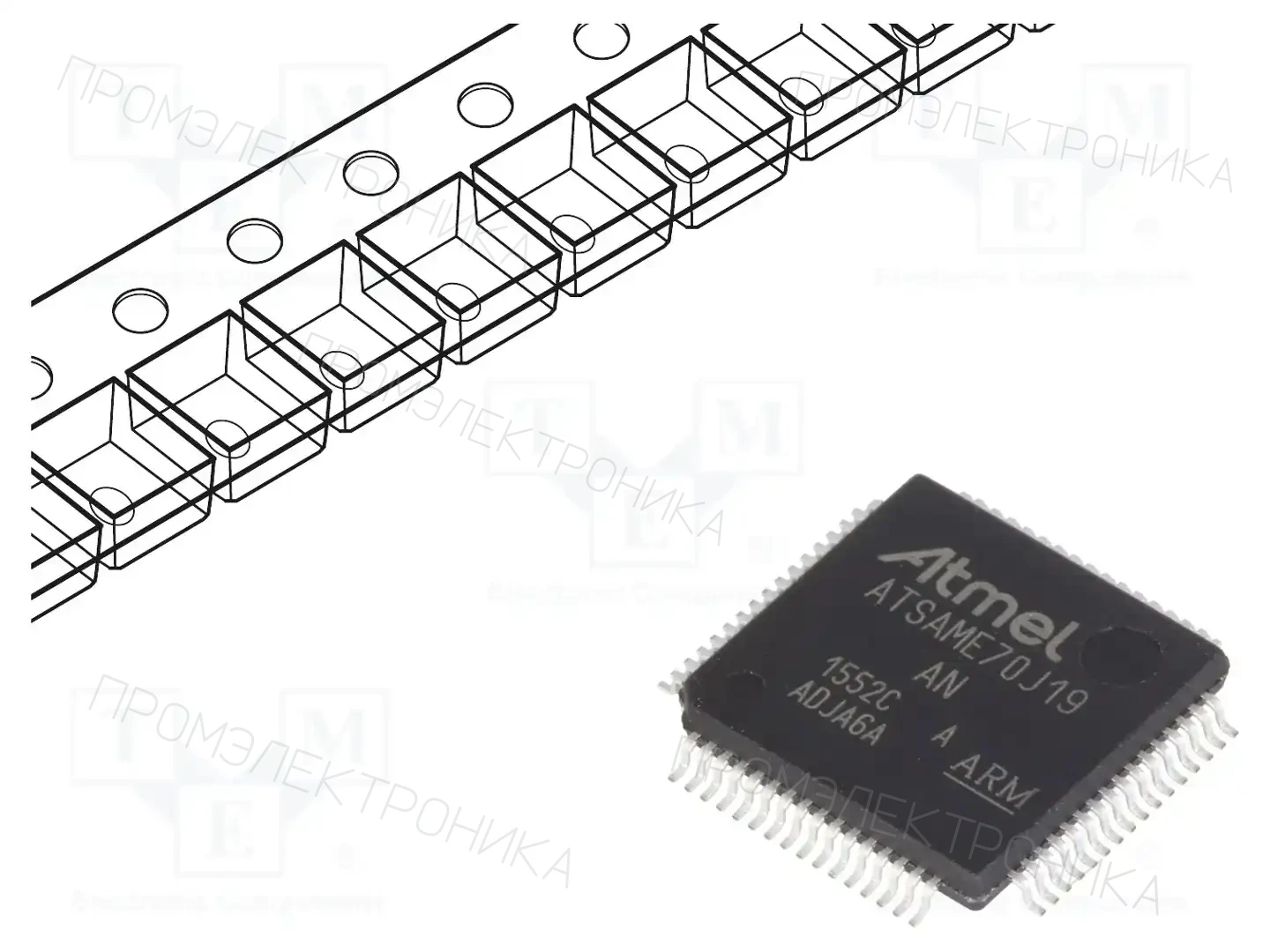 Microchip Technology ATSAME70J19A-AN — Линейка ARM 32-bit