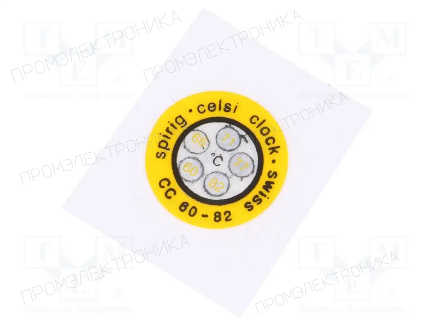 SPIRIG CC-060/082 — Термоиндикаторные этикетки
