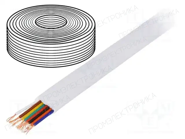 BQ CABLE TEL-0081-100/WH — Провода телефонные
