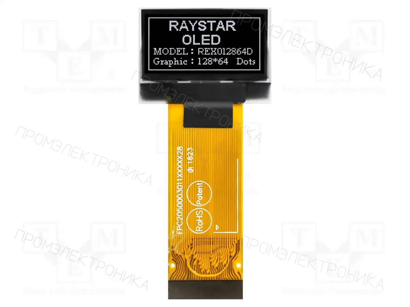 RAYSTAR OPTRONICS REX012864DWPP3N00F00 — Дисплеи OLED графические