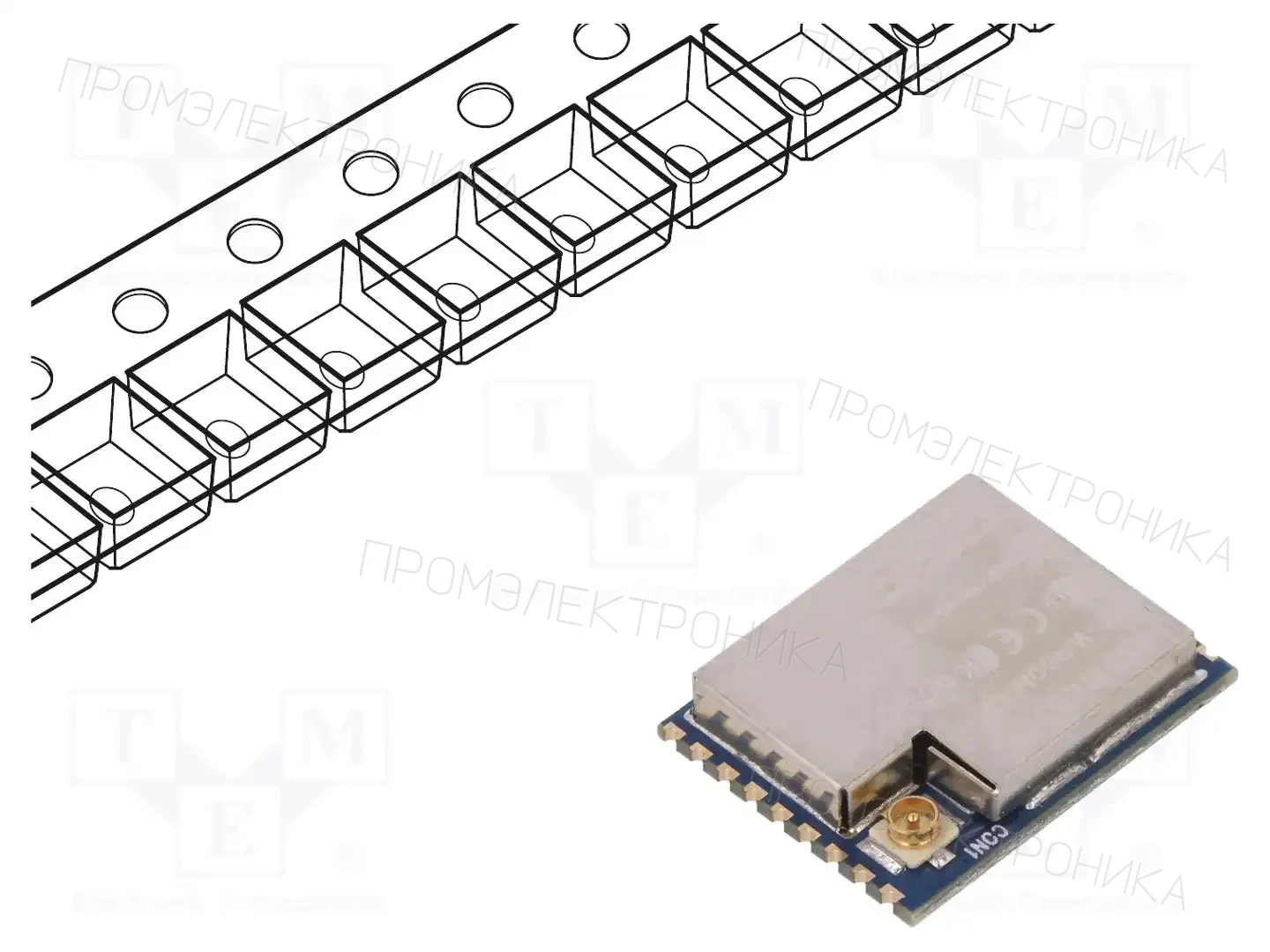 ESPRESSIF ESP-WROOM-02U-N2 — Модули IoT (WiFi/Bluetooth)