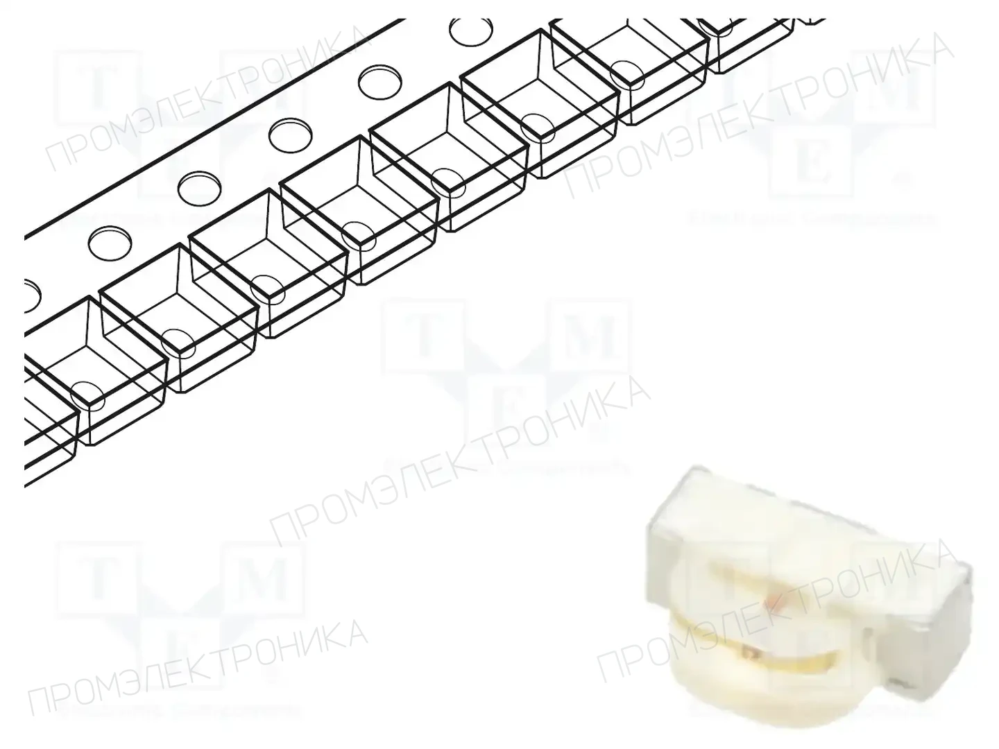 KINGBRIGHT ELECTRONIC KPA-3010EC — Светодиоды SMD цветные