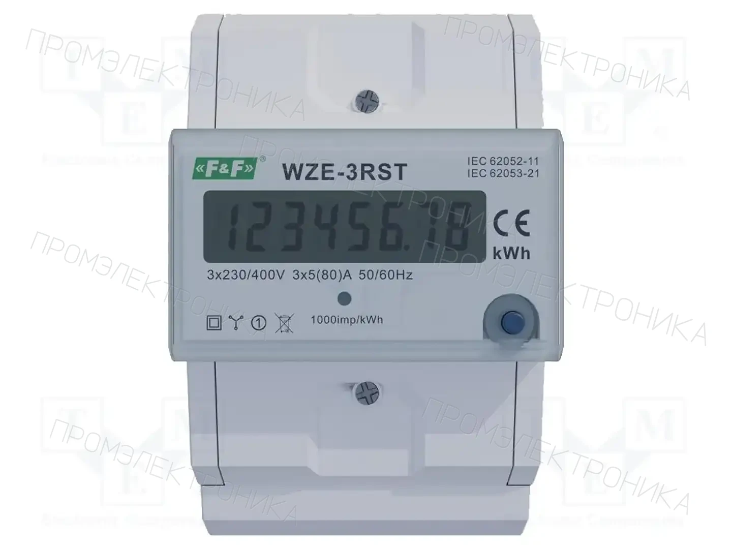 F&F WZE-3RST — Счетчики электроэнергии