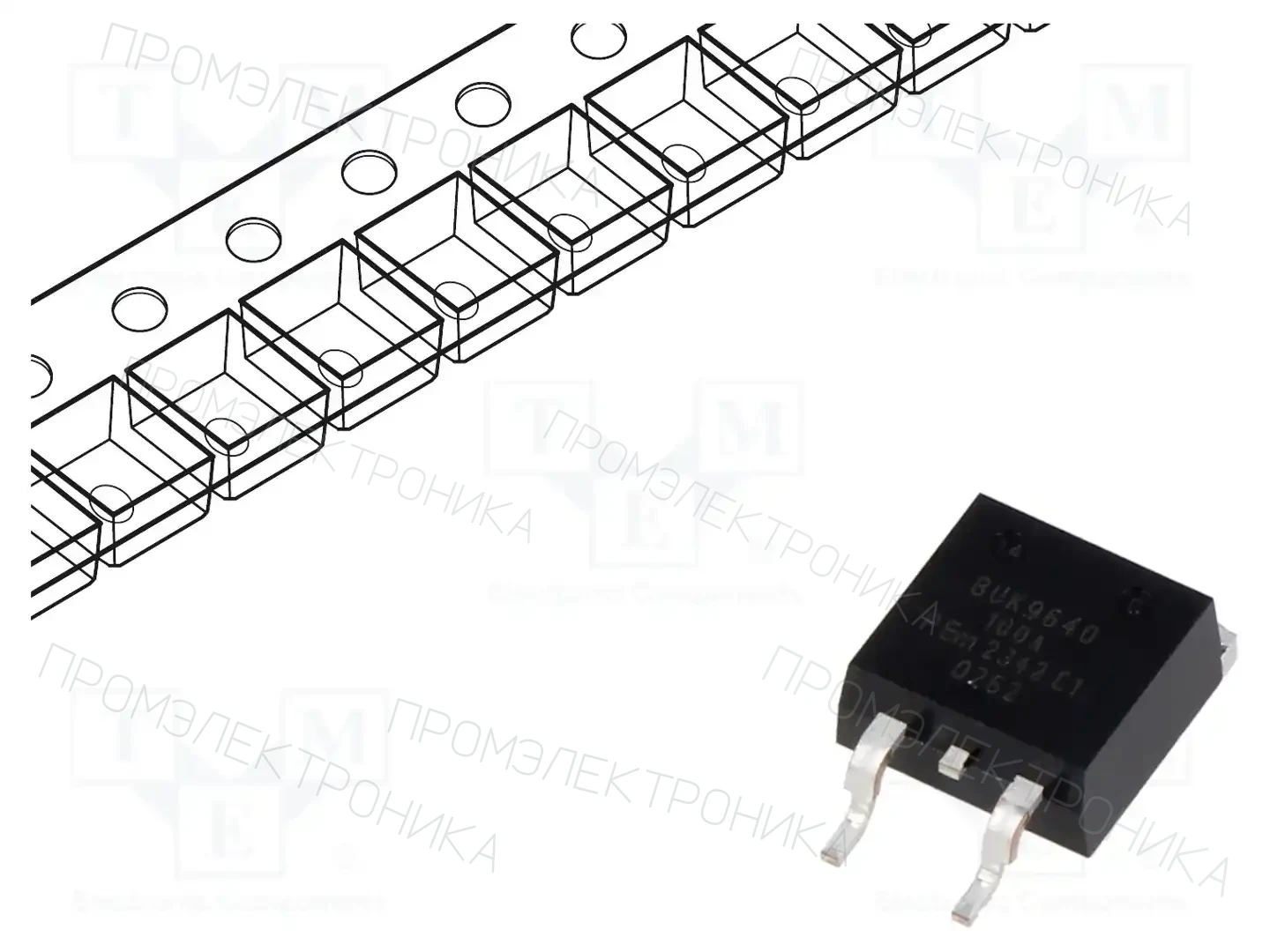NEXPERIA BUK9640-100A,118 — Транзисторы с каналом N SMD