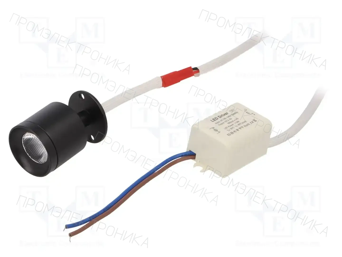 LEDDEX LED CHANEL 1VATT BALCK 1W 4000K — Источники света - освещение