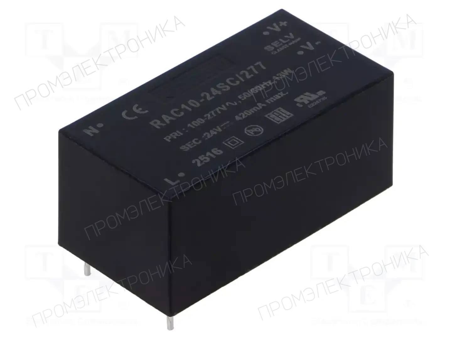 RECOM RAC10-24SC/277 — Преобразователи AC/DC для PCB
