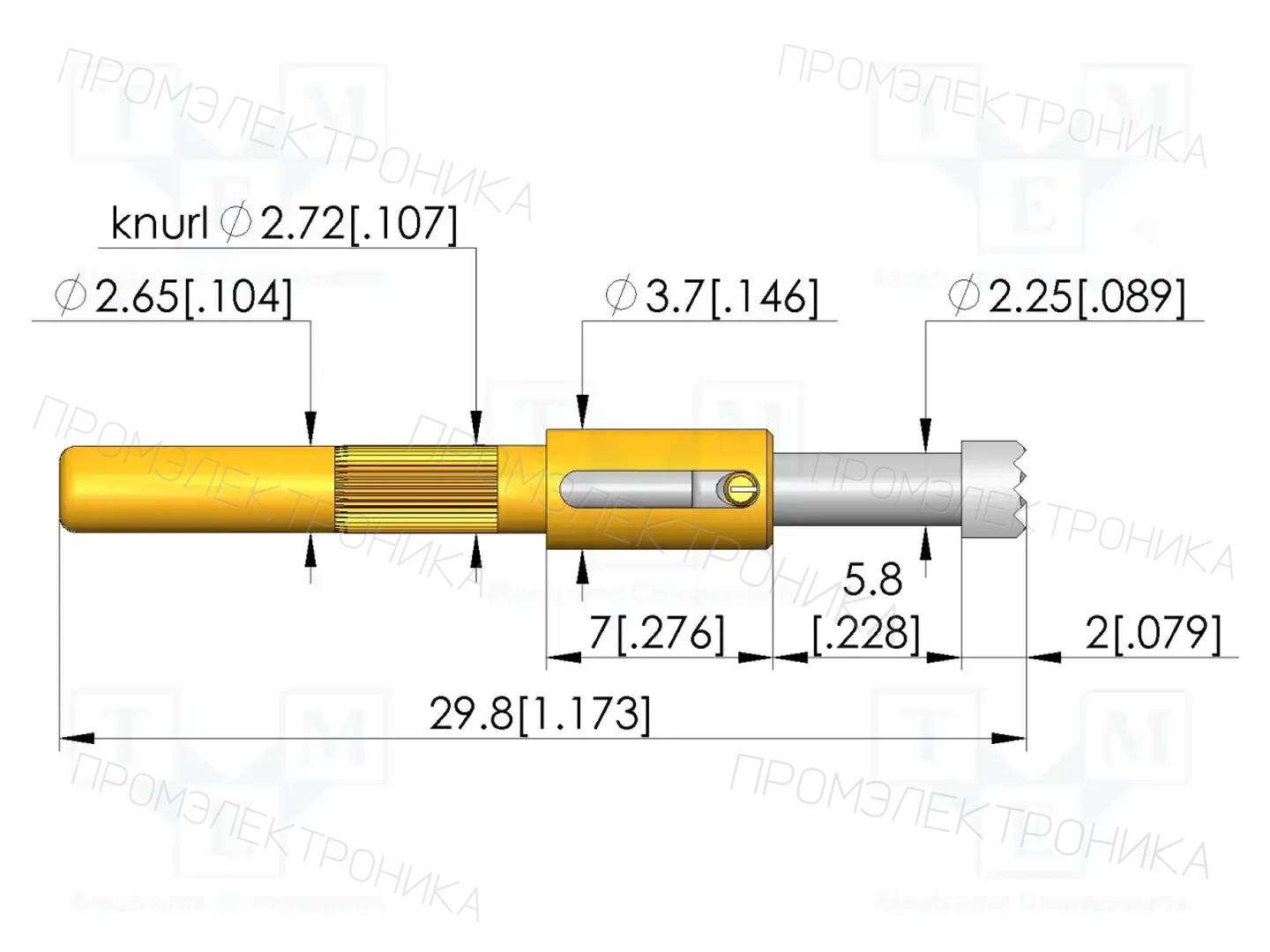 INGUN GKS-714 236 630 R 1507 — Измерительные щупы